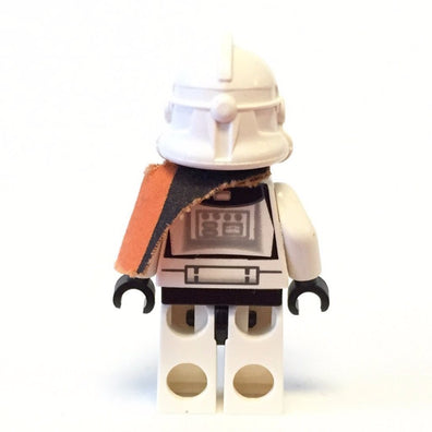 LEGO Minifigure -- Clone Trooper Ep. 3, Yellow Markings and Pauldron-Star Wars / Star Wars Episode 3 -- SW0128 -- Creative Brick Builders